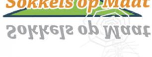 Logo sokkels op maat